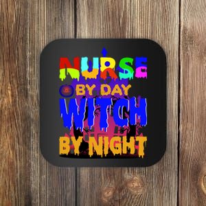 Nurse By Day Witch By Night Coaster