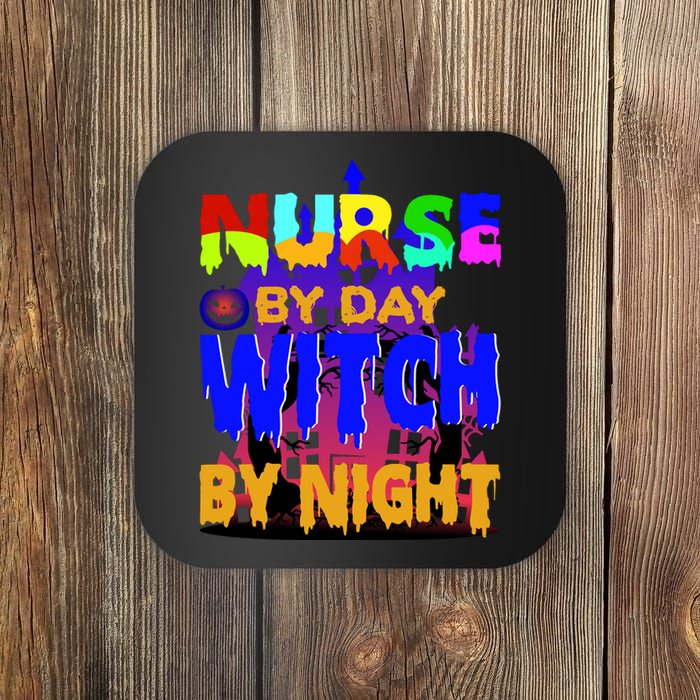 Nurse By Day Witch By Night Coaster