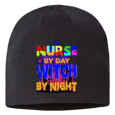 Nurse By Day Witch By Night Sustainable Beanie