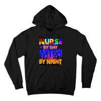 Nurse By Day Witch By Night Tall Hoodie