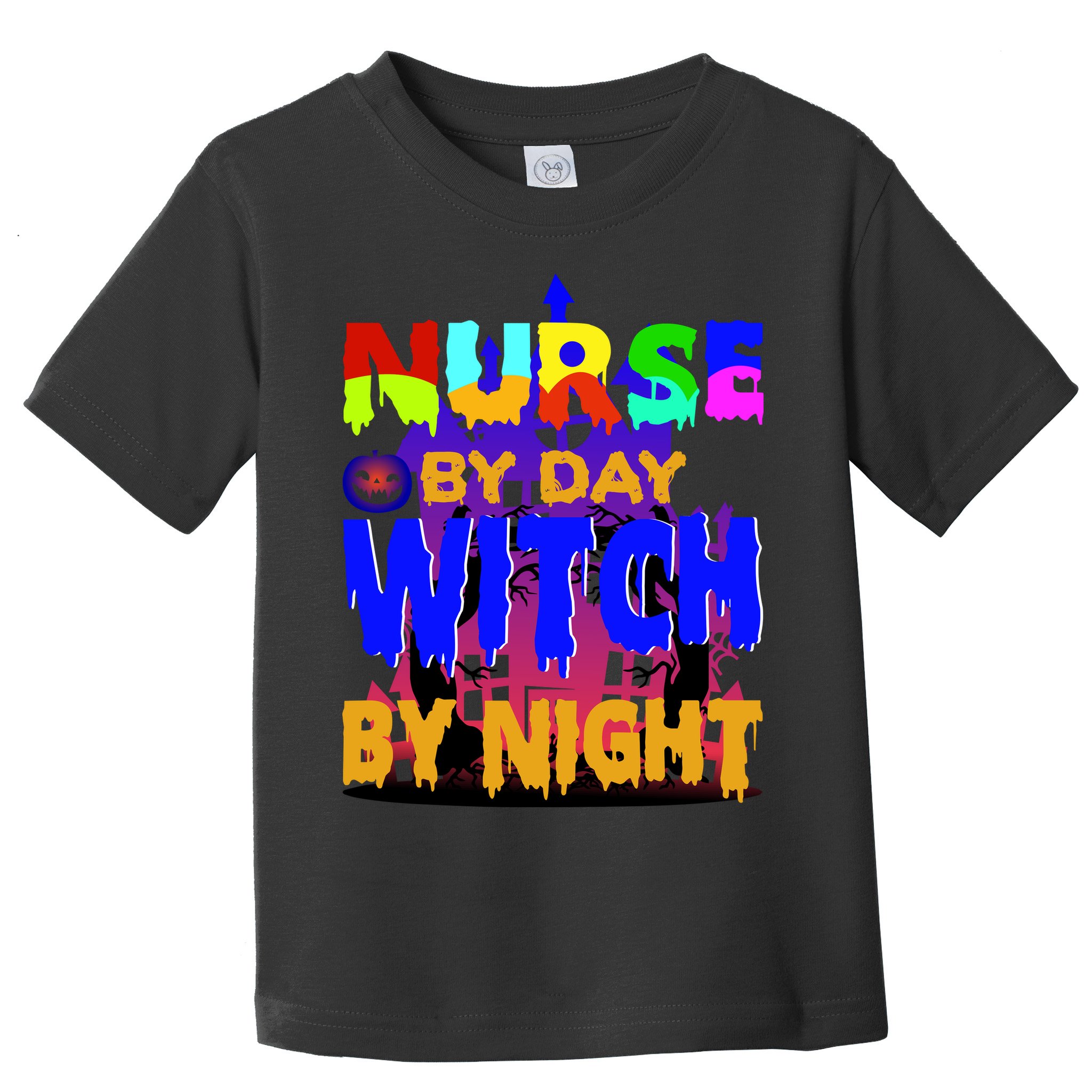 Nurse By Day Witch By Night Toddler T-Shirt
