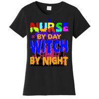 Nurse By Day Witch By Night Women's T-Shirt