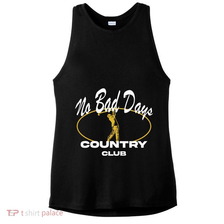 No Bad Day Country Club Ladies PosiCharge Tri-Blend Wicking Tank