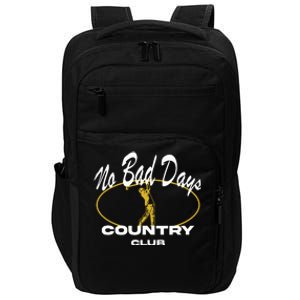 No Bad Day Country Club Impact Tech Backpack