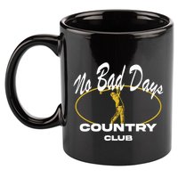 No Bad Day Country Club 11oz C Handle Ceramic Mug