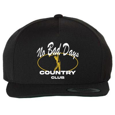 No Bad Day Country Club Wool Snapback Cap