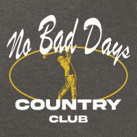 No Bad Day Country Club Cotton Canvas Backpack