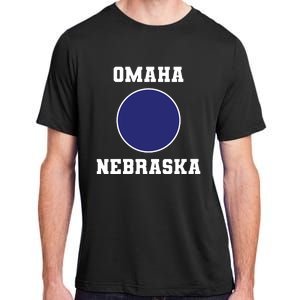 Nebraska Blue Dot Democratic 2nd District Omaha Adult ChromaSoft Performance T-Shirt