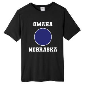 Nebraska Blue Dot Democratic 2nd District Omaha Tall Fusion ChromaSoft Performance T-Shirt