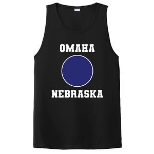 Nebraska Blue Dot Democratic 2nd District Omaha PosiCharge Competitor Tank