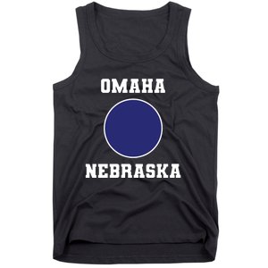 Nebraska Blue Dot Democratic 2nd District Omaha Tank Top