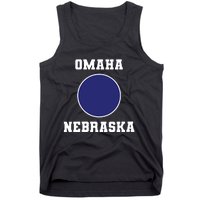 Nebraska Blue Dot Democratic 2nd District Omaha Tank Top