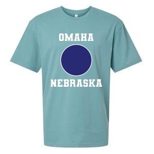 Nebraska Blue Dot Democratic 2nd District Omaha Sueded Cloud Jersey T-Shirt