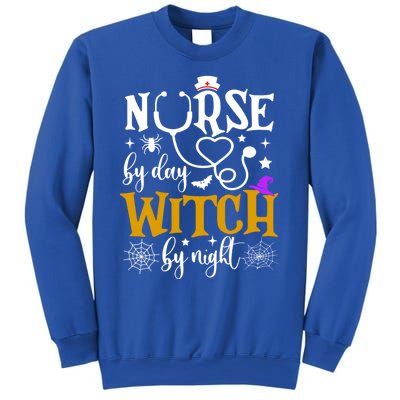 Nurse By Day Witch By Nighmeaningful Gift Funny Witch Halloween Meaningful Gift Sweatshirt