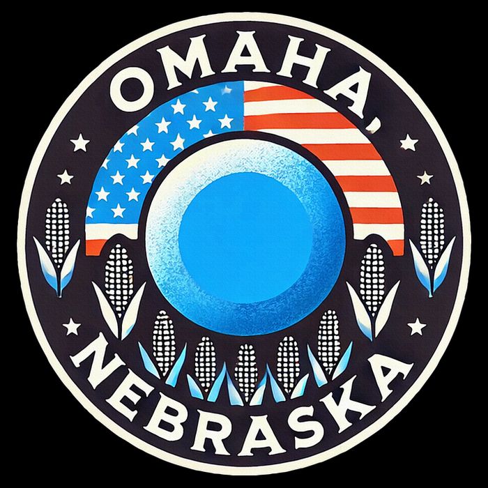 Nebraska Blue Dot Democratic 2nd District Omaha Kamala 2024 Backpack