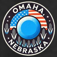 Nebraska Blue Dot Democratic 2nd District Omaha Kamala 2024 Beanie