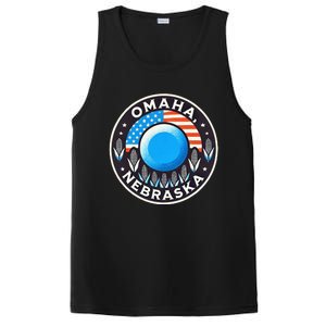 Nebraska Blue Dot Democratic 2nd District Omaha Kamala 2024 PosiCharge Competitor Tank