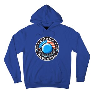 Nebraska Blue Dot Democratic 2nd District Omaha Kamala 2024 Hoodie