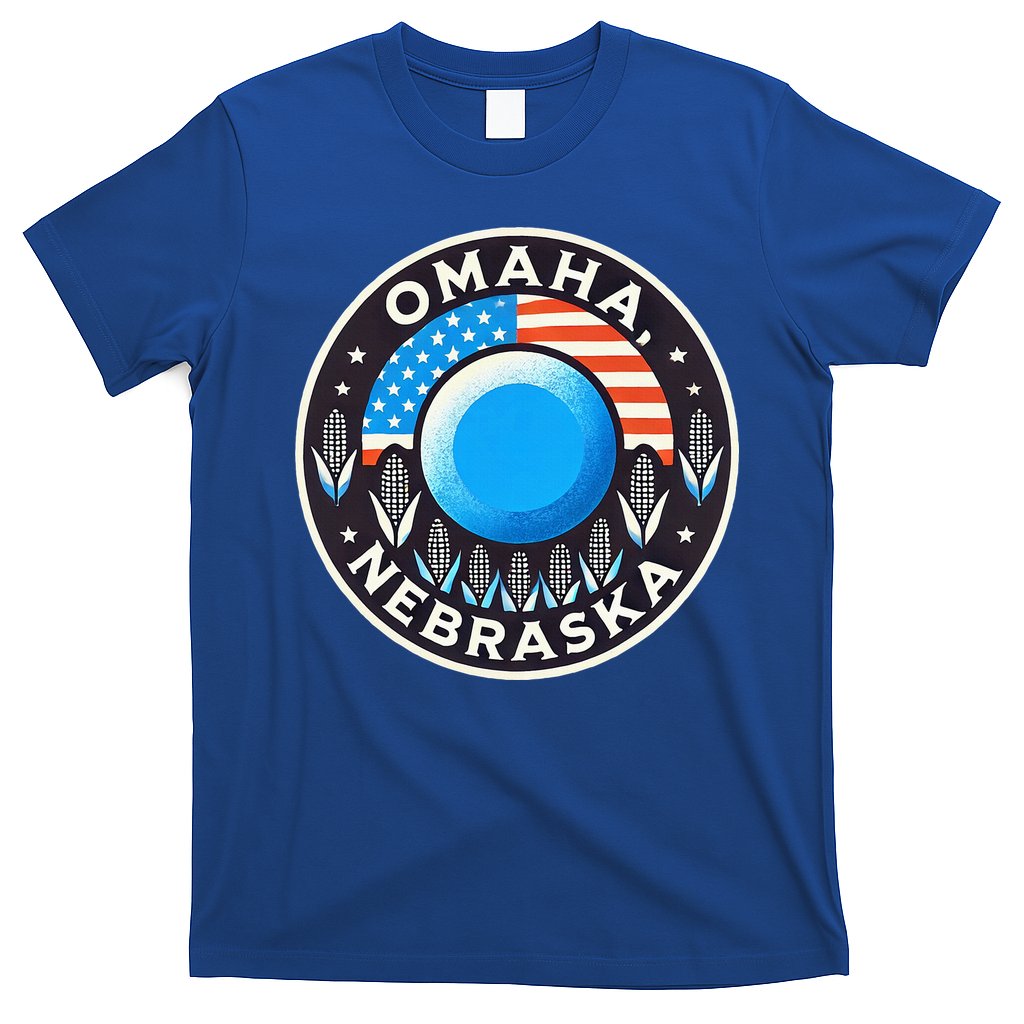 Nebraska Blue Dot Democratic 2nd District Omaha Kamala 2024 T-Shirt