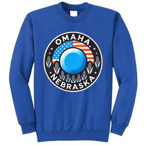 Nebraska Blue Dot Democratic 2nd District Omaha Kamala 2024 Tall Sweatshirt