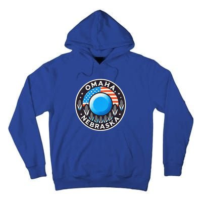 Nebraska Blue Dot Democratic 2nd District Omaha Kamala 2024 Tall Hoodie