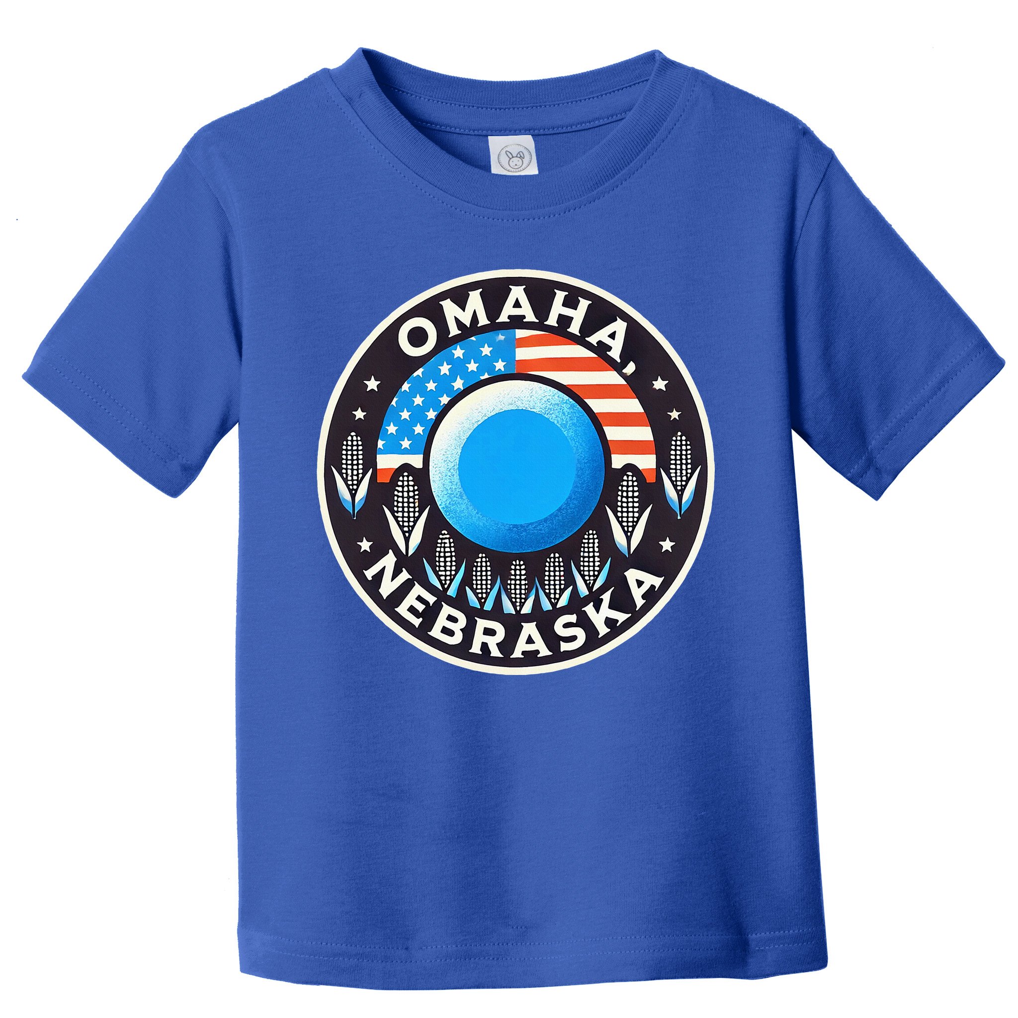 Nebraska Blue Dot Democratic 2nd District Omaha Kamala 2024 Toddler T-Shirt