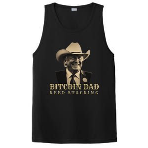 New! Bitcoin Dad Trump Btc DadS Home Bitcoin Keep Stacking PosiCharge Competitor Tank