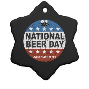 National Beer Day Jan 1 Dec 31 Beer Liquor Alcohol Ing Cute Gift Ceramic Star Ornament