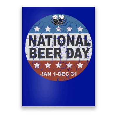 National Beer Day Jan 1 Dec 31 Beer Liquor Alcohol Ing Cute Gift Poster