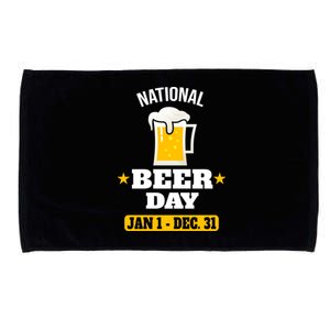 National Beer Day Gift Funny Gift Microfiber Hand Towel