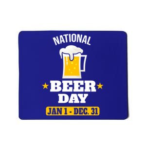 National Beer Day Gift Funny Gift Mousepad