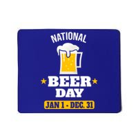 National Beer Day Gift Funny Gift Mousepad