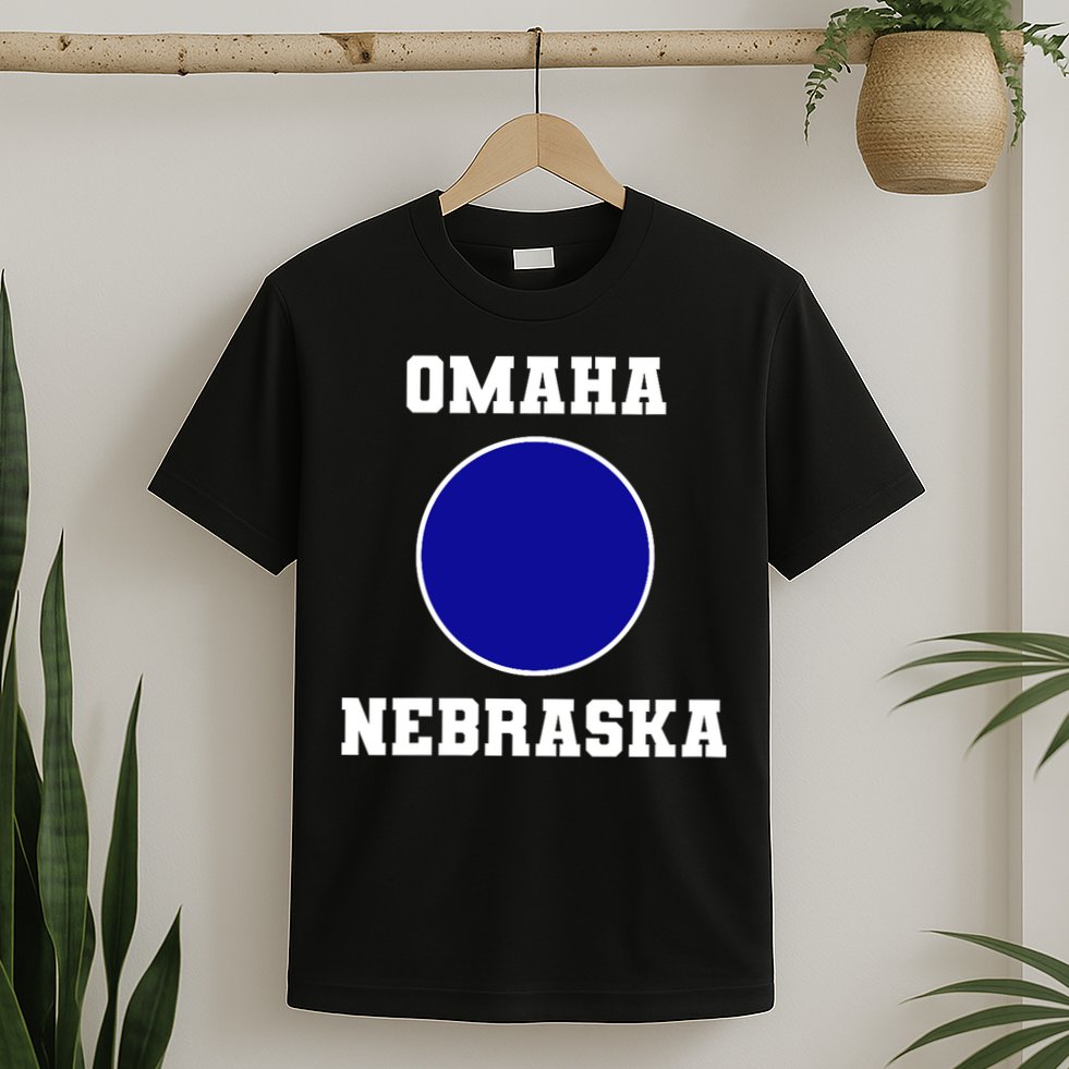 Nebraska Blue Dot Democratic 2nd District Omaha T-Shirt