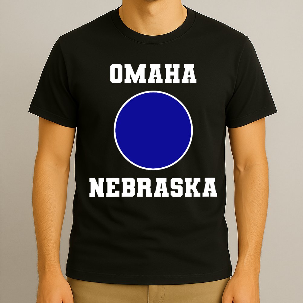 Nebraska Blue Dot Democratic 2nd District Omaha T-Shirt