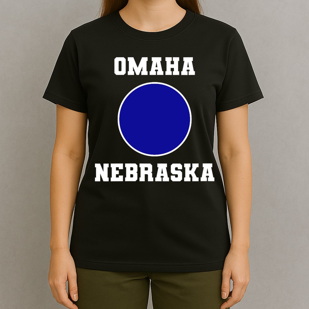Nebraska Blue Dot Democratic 2nd District Omaha T-Shirt