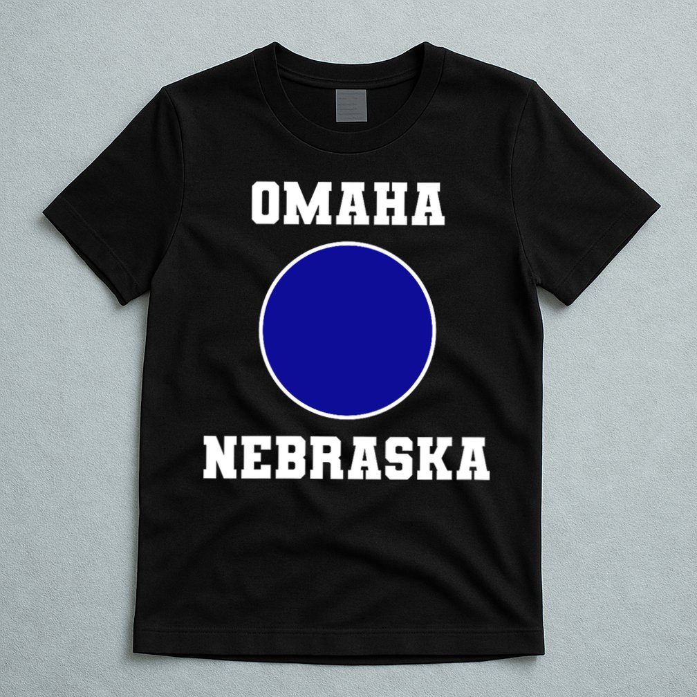 Nebraska Blue Dot Democratic 2nd District Omaha T-Shirt