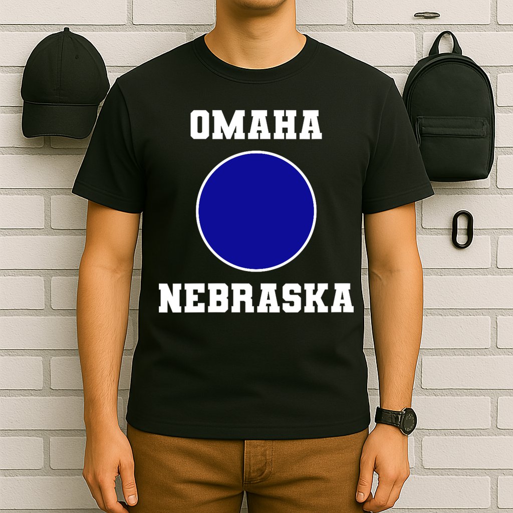 Nebraska Blue Dot Democratic 2nd District Omaha T-Shirt