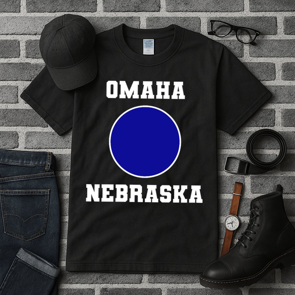Nebraska Blue Dot Democratic 2nd District Omaha Tall T-Shirt