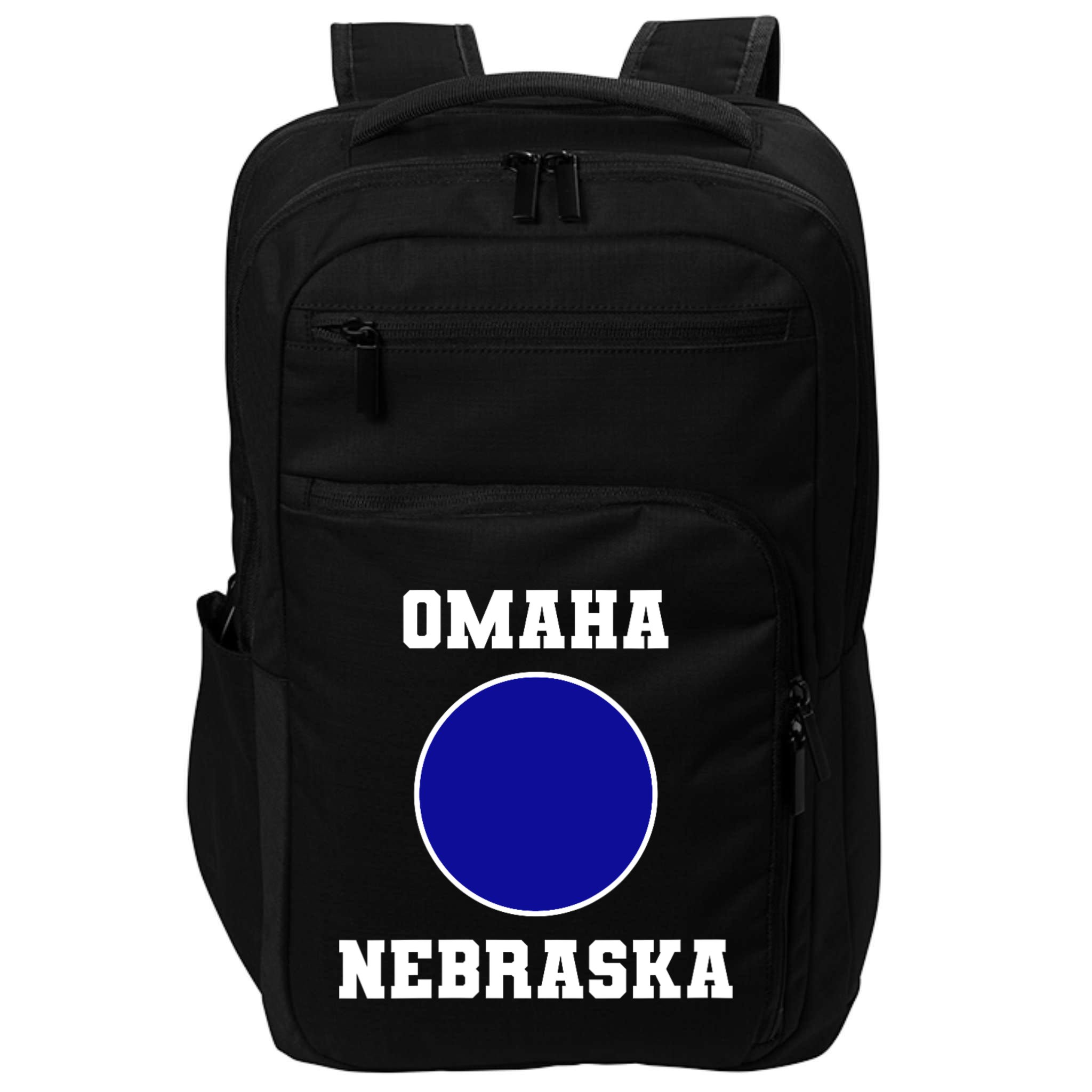 Nebraska Blue Dot Democratic 2nd District Omaha Impact Tech Backpack