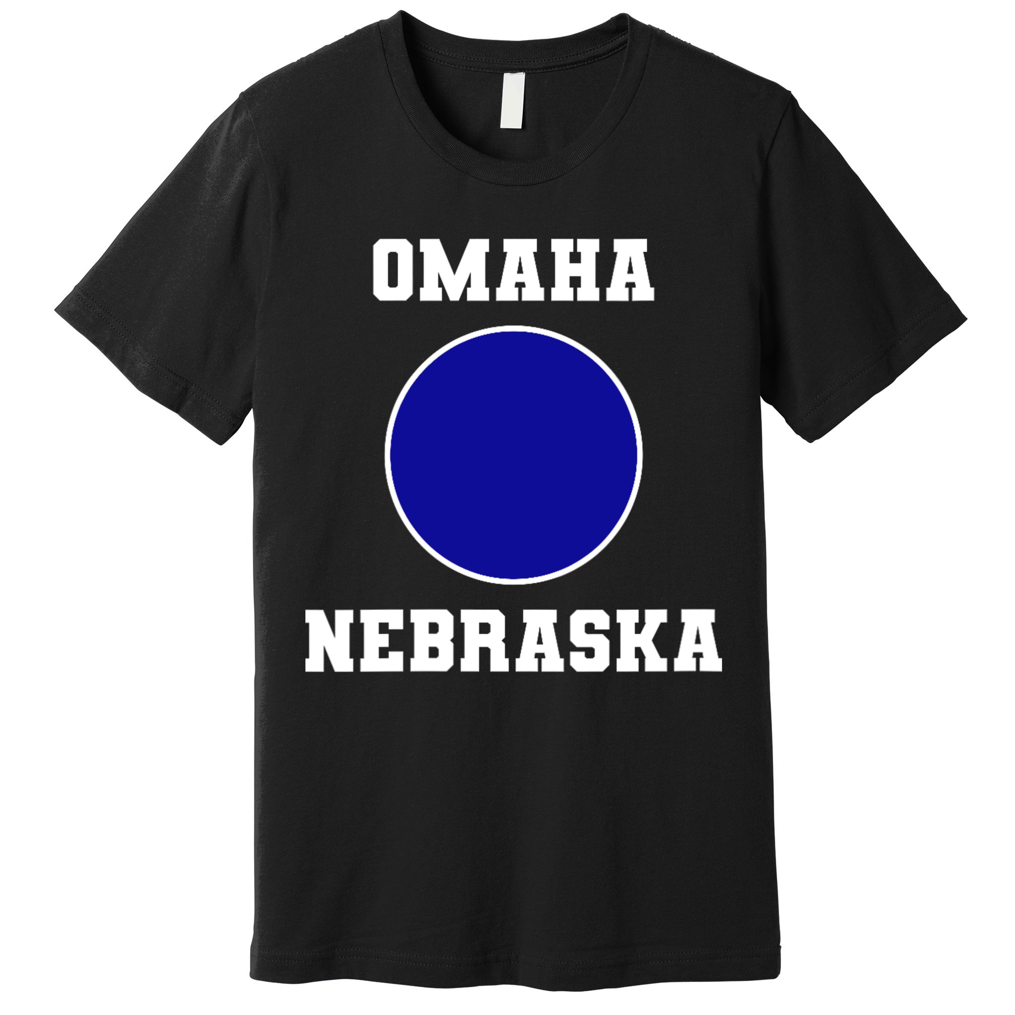 Nebraska Blue Dot Democratic 2nd District Omaha Premium T-Shirt