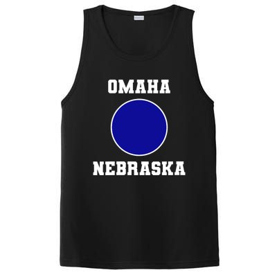 Nebraska Blue Dot Democratic 2nd District Omaha PosiCharge Competitor Tank