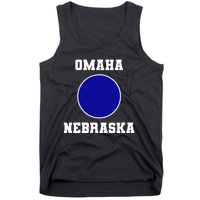 Nebraska Blue Dot Democratic 2nd District Omaha Tank Top