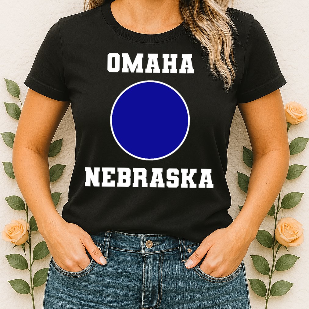 Nebraska Blue Dot Democratic 2nd District Omaha Womens T-Shirt