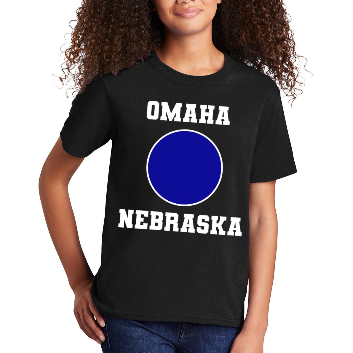 Nebraska Blue Dot Democratic 2nd District Omaha Kids T-Shirt