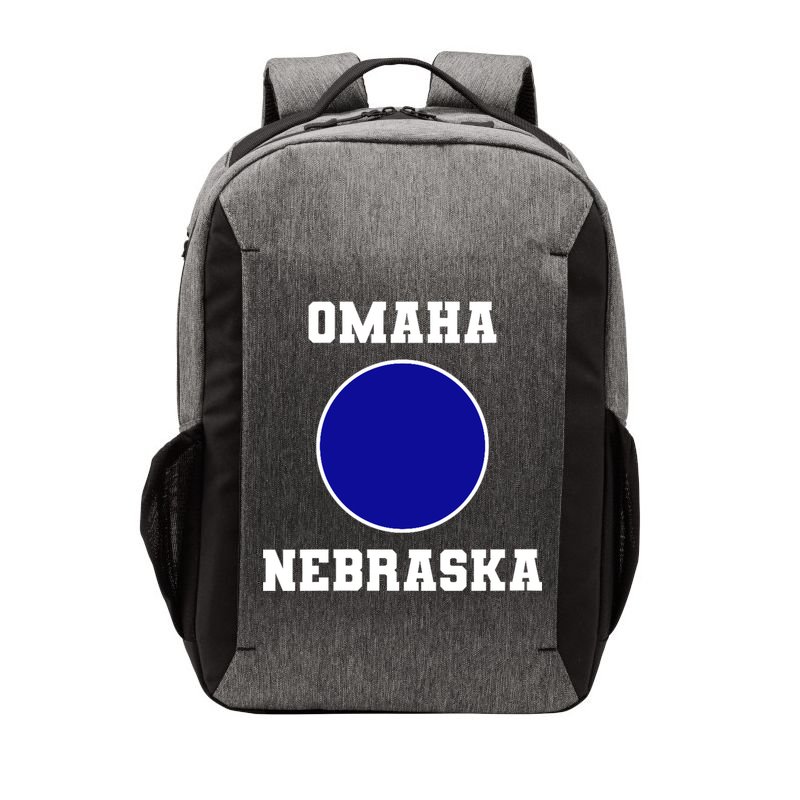 Nebraska Blue Dot Democratic 2nd District Omaha Vector Backpack