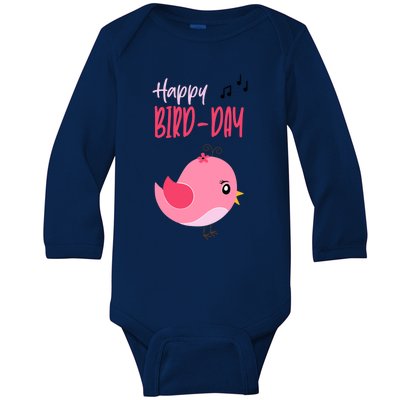 National Bird Day Happy Birdday Great Gift Baby Long Sleeve Bodysuit