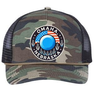 Nebraska Blue Dot Democratic 2nd District Omaha Kamala 2024 Retro Rope Trucker Hat Cap