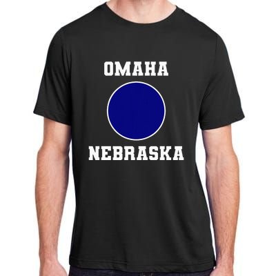 Nebraska Blue Dot Democratic 2nd District Omaha Adult ChromaSoft Performance T-Shirt