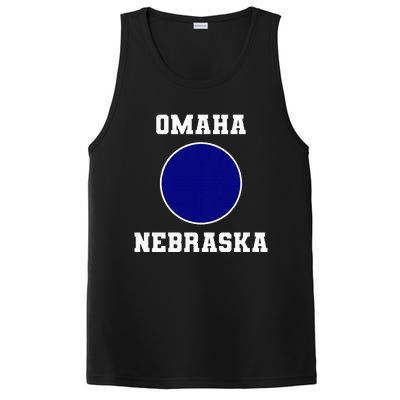 Nebraska Blue Dot Democratic 2nd District Omaha PosiCharge Competitor Tank