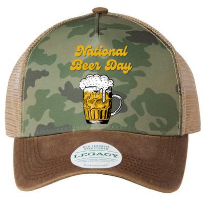 National Beer Day Beer Lover Gift Cool Gift Legacy Tie Dye Trucker Hat